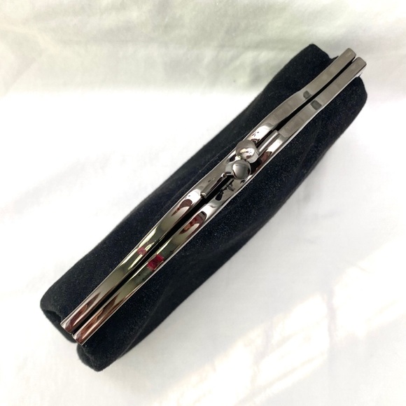 PHILIP TREACY LONDON Black Satin Finish Mini Clutch - Picture 11 of 14